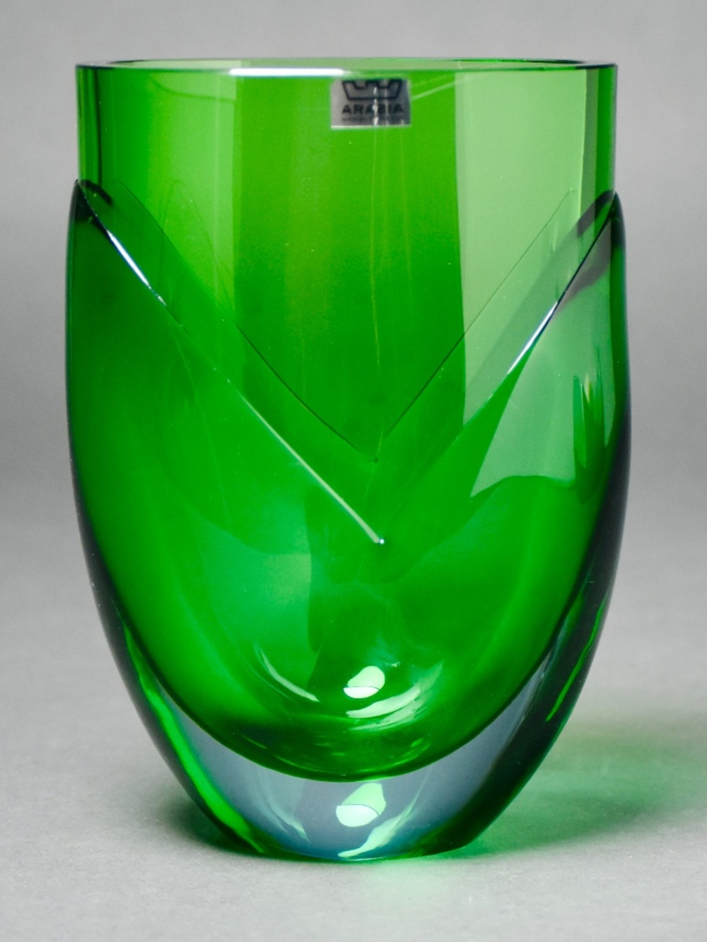 VTG MCM Arabia Finland Kukka Vase Neodymium Base